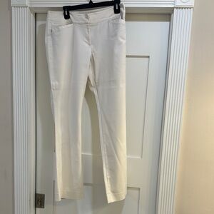 Elegant White Trousers White House Black Market - 10